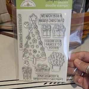Doodlebug Design Under The Tree Clear Stamps